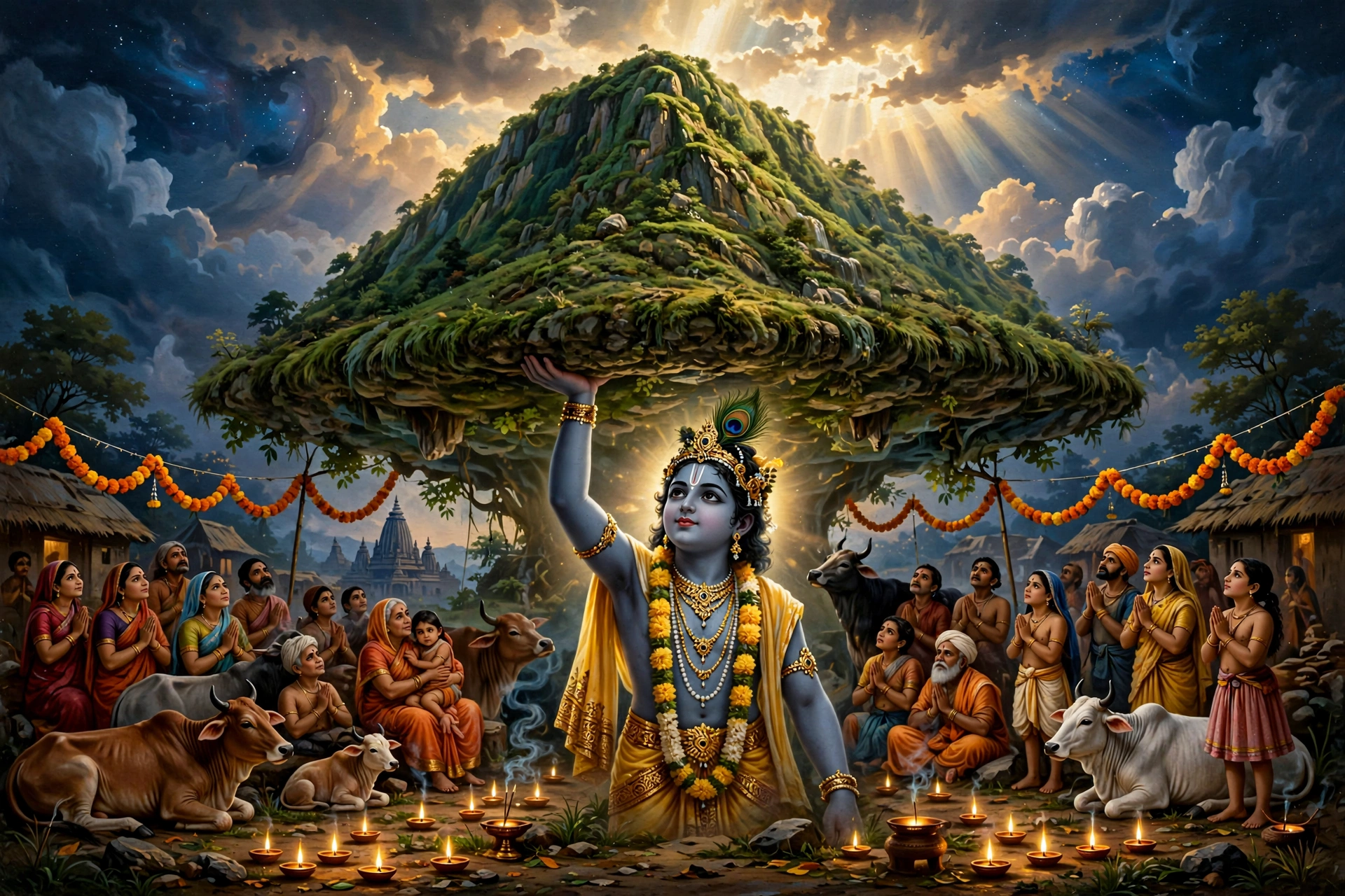 Govardhan Puja 2026: Krishna, the Hill and the Mountain of Food